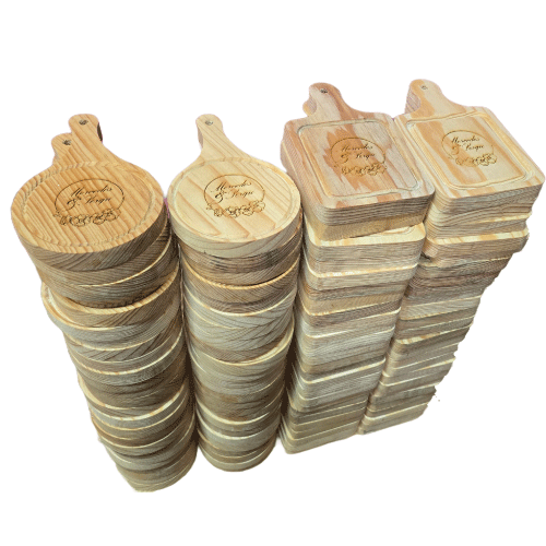 Mini tabla Circular madera de pino
