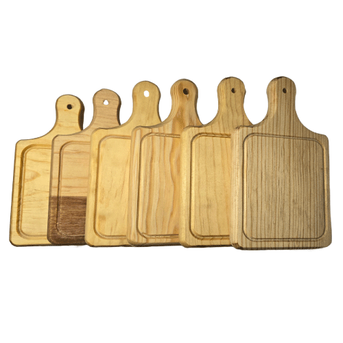 Mini tabla Cuadrada madera de pino