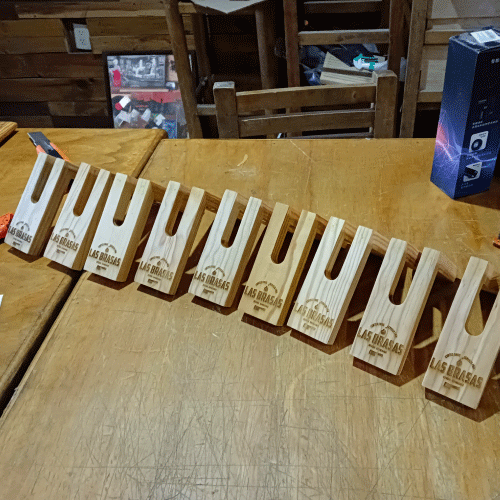Servilletero de Madera minimalista