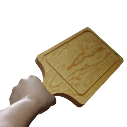 Tabla Madera de Pino con Mango