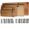 Tabla madera de pino de primera calidad