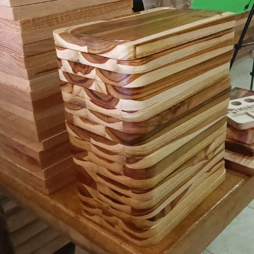 Tabla de Madera de Teca PREMIUM