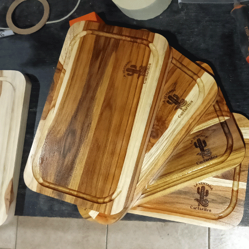 Tabla de Madera de Teca PREMIUM