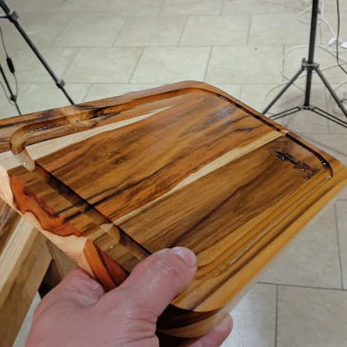 Tabla de Madera de Teca PREMIUM