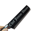 Juego De Cuchillos De Acero Inox. Personalizado Con Laser