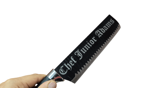 Juego De Cuchillos De Acero Inox. Personalizado Con Laser